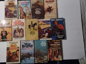 Silvertip series by Max Brand All (13) books in Silvertip series Good to VG - Picture 1 of 10