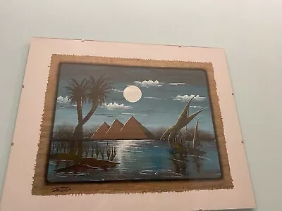 Papyrus Bild ägypten, Original Aus Ägypten • 20€