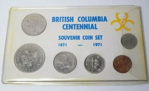 Canada British Columbia Centennial Coin Set - Dollar - Picture 1 of 6