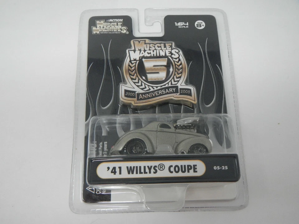 6muscle Machines 5th Anniversary Dodge Willys Chevy Nova BOS 1 64