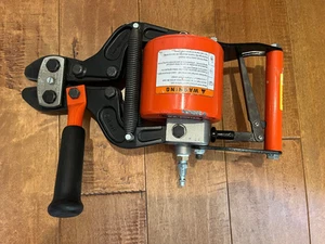 H.K. Porter HKP 9190 pneumatischer Druckluftbolzen-Drahtschneider SCHÖN! Super gepflegt! - Bild 1 von 3