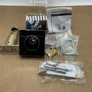 Emtek 8469US26 cerrojo cuadrado cromado pulido - Imagen 1 de 5