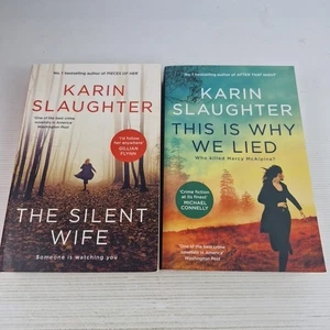 The Silent Wife, This Is Why We Lied By Karin Slaughter ( Paperback, 2020) - Picture 1 of 16