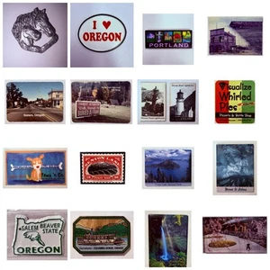 Vintage Rare Collectible Oregon Themed Travel Magnets - You Choose the Magnet - Picture 1 of 55