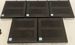5x HP EliteDesk 800 G5 Desktop Mini Intel Core i5-9500 3.00GHz 8 GB RAM NO HDD A - Picture 1 of 10