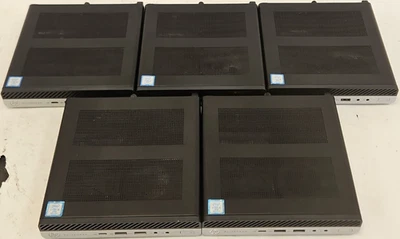 5x HP EliteDesk 800 G5 Desktop Mini Intel Core i5-9500 3.00GHz 8 GB RAM NO HDD A - Image 1 of 4