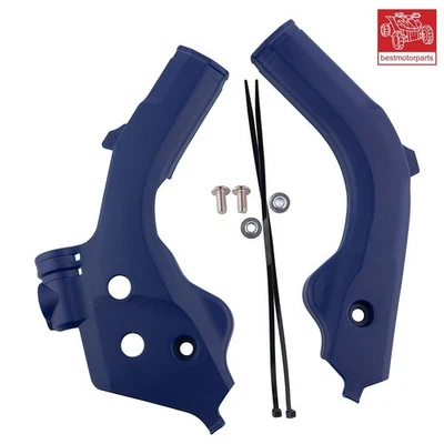 New Frame Guard Cover Protector Blue For Husqvarna FC250 FC350 FC450 FX350 FX450 Foto 1 de 4