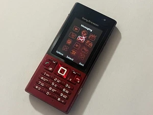 Genuine Sony Ericsson T700 - 25 MB - RED (Unlocked) Rare GSM mobile phone - Picture 1 of 14