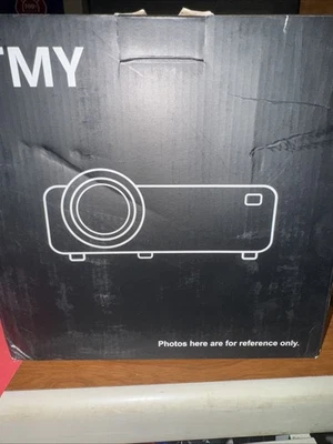 NEW TMY Mini Projector, Upgraded Bluetooth Projector  1080P Full HD - Image 1 of 4
