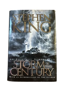 Stephen King Storm of the Century 1999 Hardcover Book Of The Month Club Edition - Foto 1 di 6