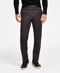 Ralph Lauren Mens Edgewood Wool Plaid Dress Pants 34 x 34 NEW $190 EDDWPALZ0808 - Picture 1 of 4