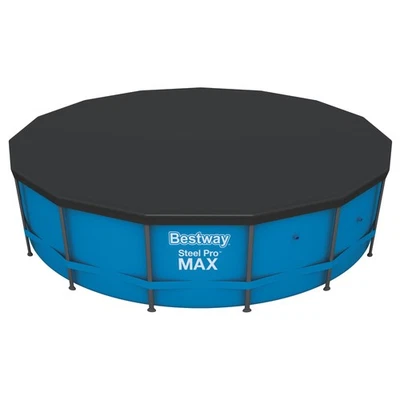 Bestway Flowclear 10' Round Above Ground Pool Cover , Black - Image 1 of 4