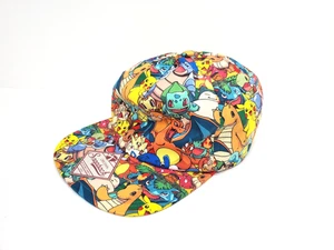 Nintendo Pokemon Snapback Sombrero Multi-Personaje Impresión Completa 2015 Jugador Talla Única - Imagen 1 de 4