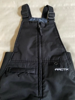 Arctix Negro Invierno Nieve Esquí Moto de Nieve Babero Pantalones Jóvenes/Niños/Niñas XS Foto 1 de 4