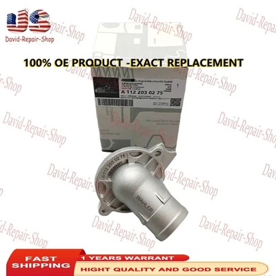 Engine Coolant Thermostat For Benz ML320 ML350 ML430 ML500 R500 S350 1122030275 Foto 1 de 4