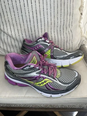 Zapatillas deportivas Saucony Omni 12 para mujer talla 8,5 anchas gris/púrpura/CTN 10207-2 Foto 1 de 4