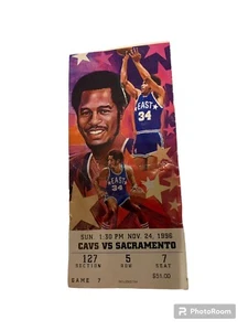 Cleveland Cavs 1996 Ticket Stub v Sacramento 24.11.96 - Bild 1 von 2