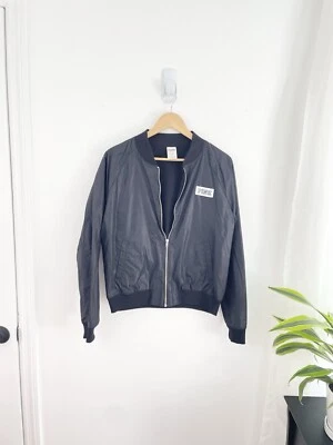 Chaqueta Bomber Victorias Secret ROSA M Negra Manga Larga Cremallera Completa Para Mujer’s Mediana Foto 1 de 4