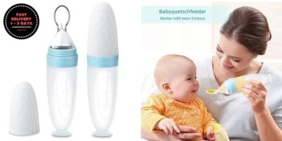 Cuchara dosificadora de alimentos para bebés: dispensador de alimentos expresados Foto 1 de 4