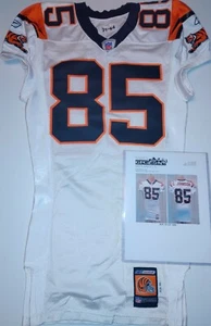 CHAD JOHNSON GAME USED / WORN AUTOGRAPHED ROOKIE JERSEY GREY FLANNEL LOA & GAI - Picture 1 of 12