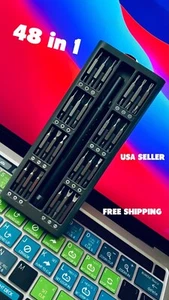 Apple Macbook Pro Repair Tool Kit-Hard Battery/DVD/LogicBoard screwdR 48 In 1 - Picture 1 of 12