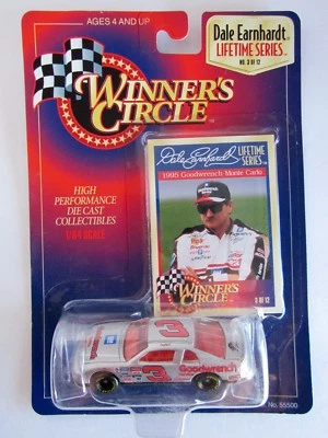 DALE EARHARDT 1/64 ПОБЕДИТЕЛЕЙ КРУГ 1995 #3 СЕРЕБРО ВЫБРАТЬ ЖИЗНИ #3 ИЗ 12 - Изображение 1 из 2