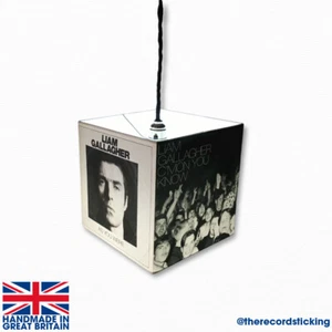 Handmade - Liam Gallagher Lamp or Ceiling Shade - 20x20cm - Noel, Oasis - Picture 1 of 4