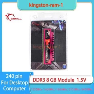 G SkiLL 8GB/16GB DDR3 1333 1600 1866 2133 2400 MHz DIMM Desktop Memory 240-Pin - Picture 1 of 9