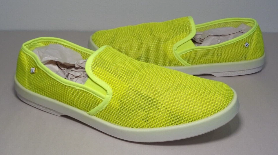 Rivieras Talla 10.5 M Eur 44 RECIF Amarillo Malla Sin Cordones Tenis Nuevos Zapatos para Hombre Foto 1 de 4