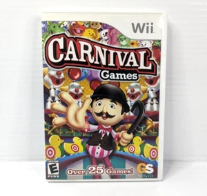 Carnival Games (Nintendo Wii, 2007) Complete w/ Manual CIB Tested - Bild 1 von 4