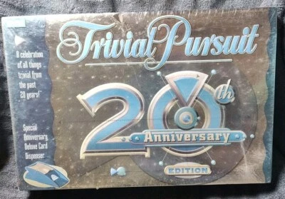 Brand New Factory Sealed Hasbro Games Trivial Pursuit 20th Anniversary Edition - Image 1 of 4