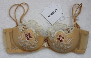 Nwt La Perla 905920 " Paisley " Imbottito Convertible Demi Pizzo Bra - Picture 1 of 9