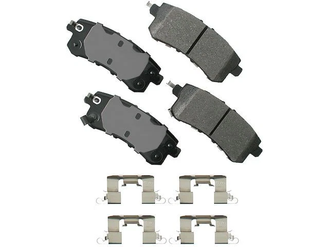 For 2011-2013 Infiniti QX56 Brake Pad Set Rear Akebono 59334VZ 2012 - Image 1 of 2