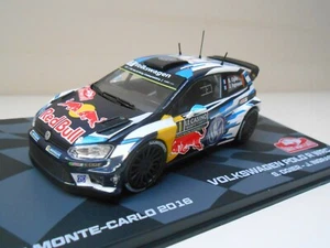 COCHE VOLKSWAGEN POLO OGIER MONTECARLO 2007 CAR 1/43 1:43 RALLYE RALLY 2016 - Imagen 1 de 2