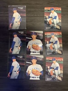 1990’s Nolan Ryan Mother’s Cookies Baseball Cards #1,3 & 4 Card Lot of 8