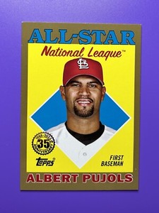 2023 Topps Albert Pujols 🔥 1986 All Star Gold Parallel #/75 Non Auto Cards 📈