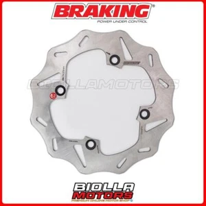 HU09RID DISCO FRENO POSTERIORE DX BRAKING HUSQVARNA WR E 125 2008 - WAVE FISSO - - Picture 1 of 5