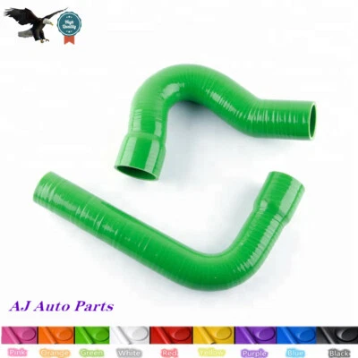 Manguera de radiador de silicona Green Fit 1967-1970 Ford Mustang/Falcon/Fairlane V8  Foto 1 de 4