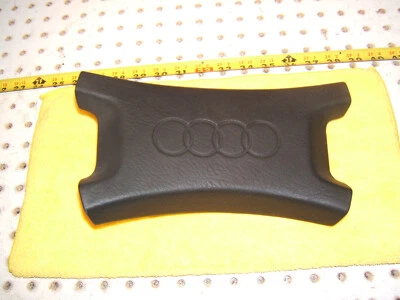 Audi 1986 4000 original dirección goma plástico bocina centro OEM AUDI 1 cubierta Foto 1 de 4