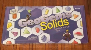 WCA Geogems Solids Math Board Game Learning Educational Grades 4 And Up Geometry - Picture 1 of 6