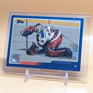 Dan Blackburn 2003-04 Topps Blue #178 /500, New York Rangers - Bild 1 von 2