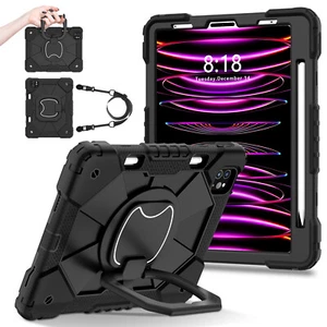 For iPad Pro 11"2018/2020/2021/2022(1st/2nd/3rd/4th Gen) Rugged Stand Case Cover - Picture 1 of 61