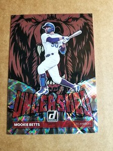MOOKIE BETTS 2022 DONRUSS UNLEASHED SILVER #311/349 DODGERS 