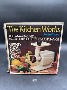 Vintage Moulinex France Model 308 Food Processor Chopper Salad Meat Grinder - Picture 1 of 6