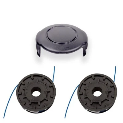 2 x Spool Line & Cover Cap for Ryno GT3010 (150462) Powerbase GT3010 Strimmers - Image 1 of 3