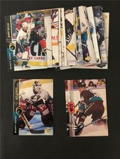 1994/95 Upper Deck Anaheim Mighty Ducks Team Set 25 Cards