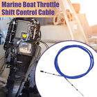 700cm 24FT 33C/3300 Marine Boat Throttle Shift Control Cable Blue for Yamaha 