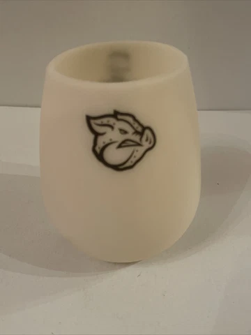 Lehigh Valley IronPigs Allentown Pa Silicone Wine Glass AAA Phillies New Cover