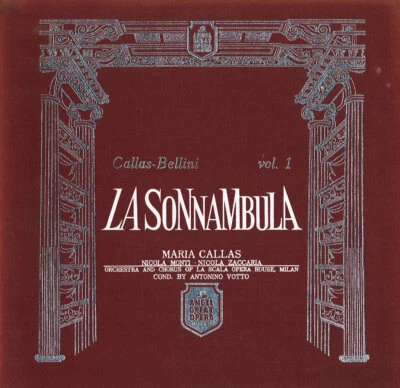 3LP Box BELLINI La Sonnambula CALLAS COSSOTTO MONTI ZACCARIA Angel AB-9376 Japan - Image 1 of 3