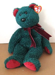 TY LARGE Beanie BUDDY Plush The 2001 Holiday Teddy 15" Holiday NWT!  - Picture 1 of 1